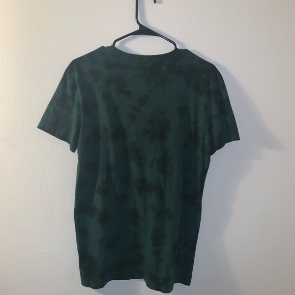 AE green tie-dye shirt - Picture 2 of 2